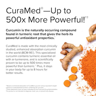 Foto 5 | Suplemento Terry Naturally Curamed 375 Mg De Curcumina 60 Cápsulas Blandas - Venta Internacional.