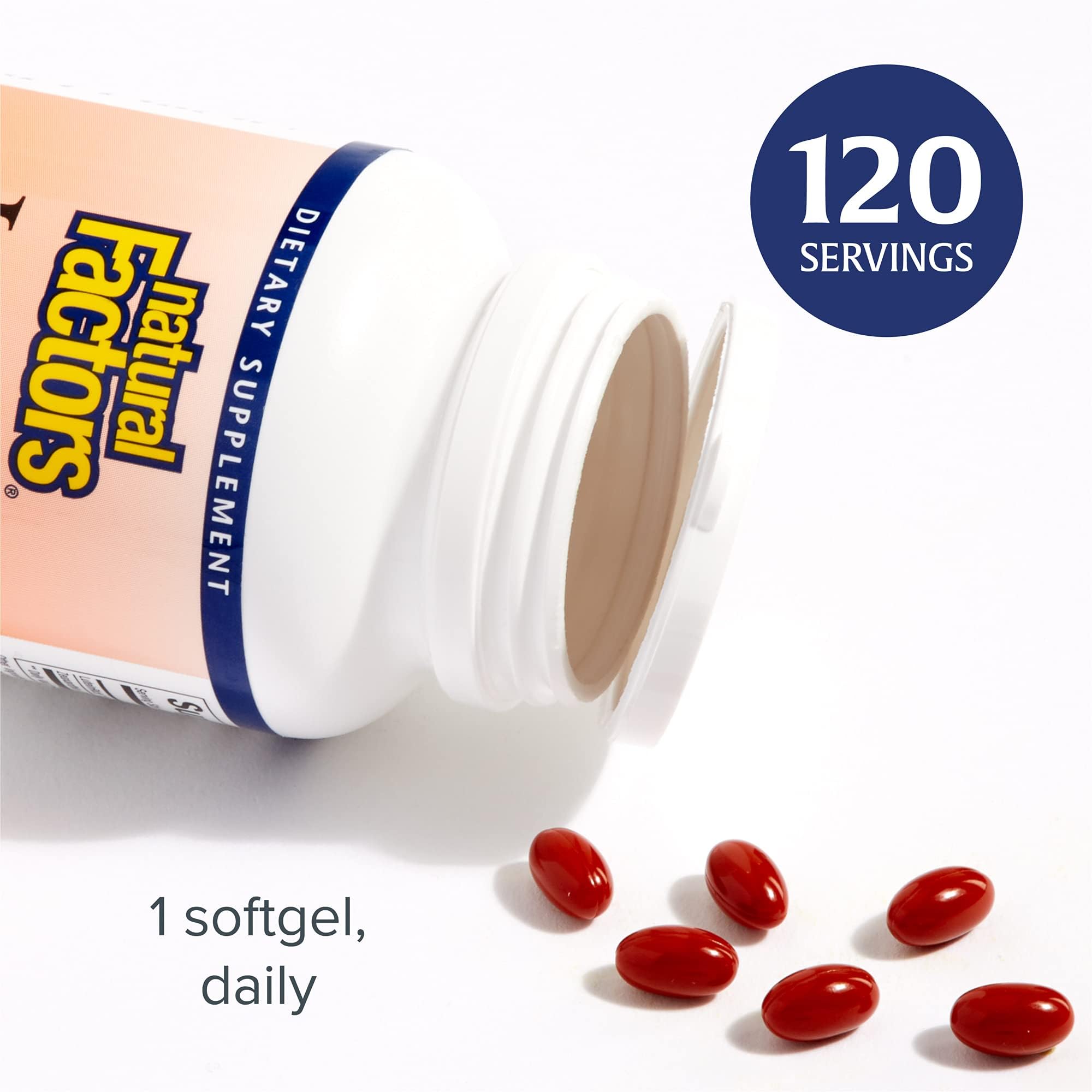 Foto 6 pulgar | Suplemento De Luteína De Natural Factors, 20 Mg, 60 Cápsulas Blandas - Venta Internacional.