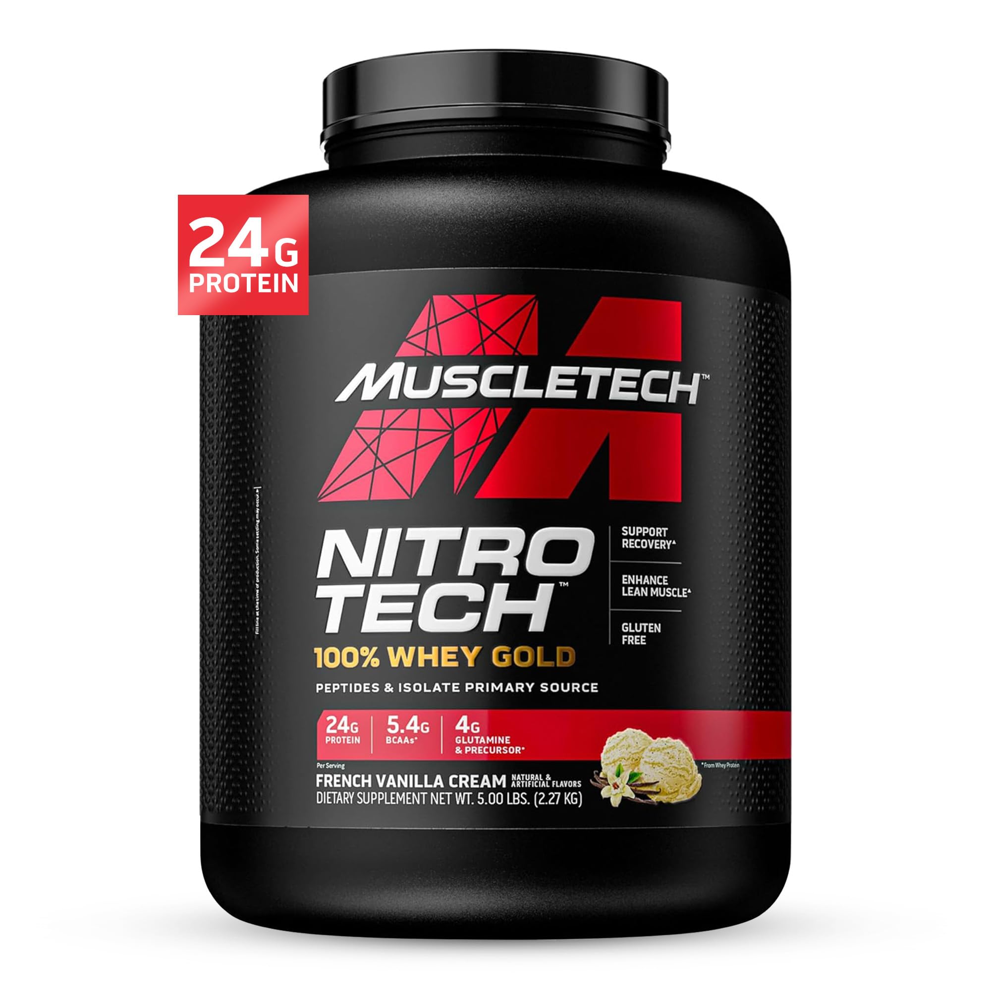 Foto 2 pulgar | Proteína En Polvo Muscletech Nitro-tech Whey Gold, 2,27 Kg, Vainilla - Venta Internacional.