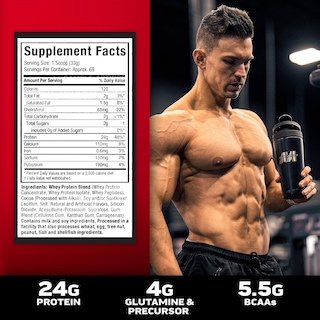 Foto 4 | Proteína En Polvo Muscletech Nitro-tech Whey Gold, 2,27 Kg, Vainilla - Venta Internacional.
