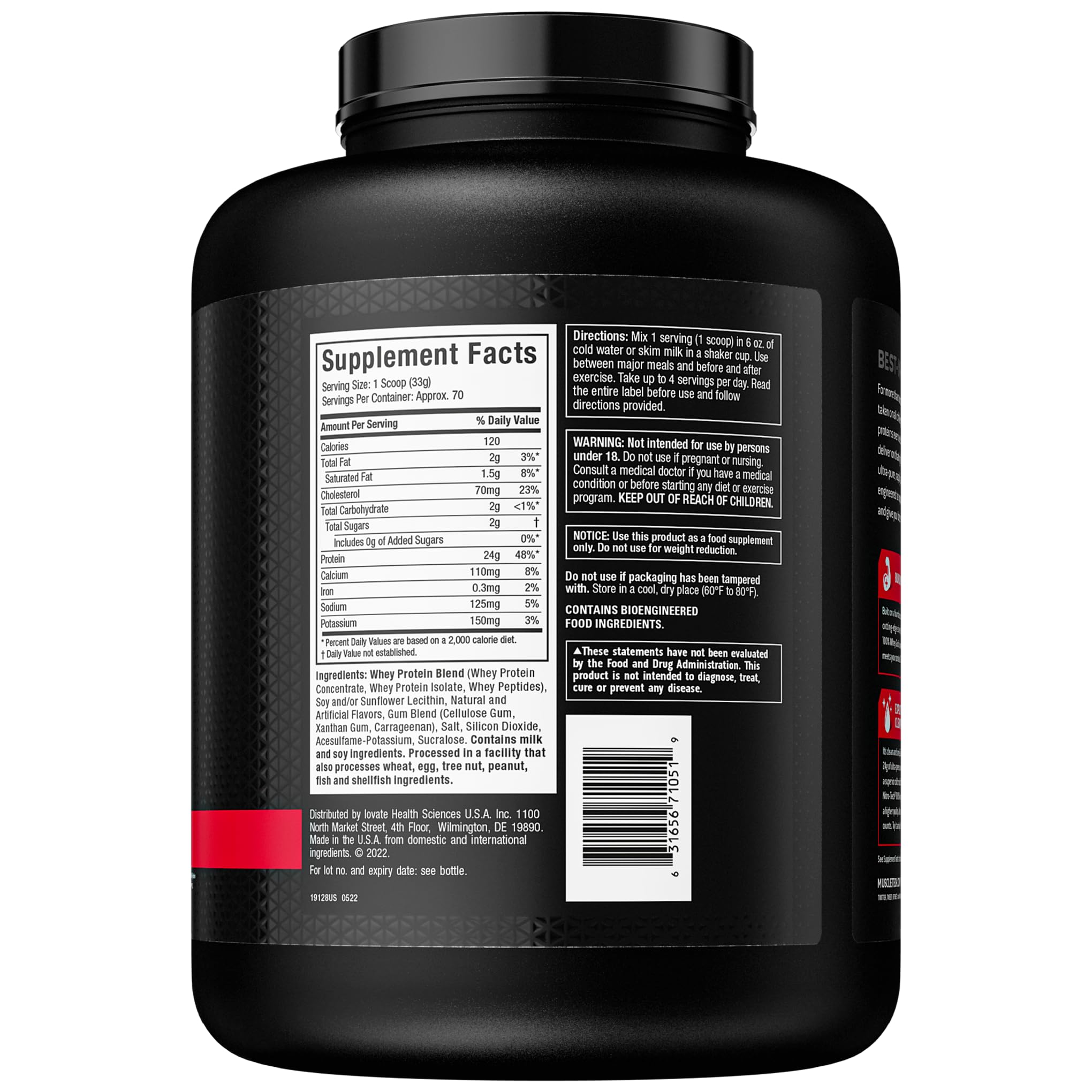 Foto 8 pulgar | Proteína En Polvo Muscletech Nitro-tech Whey Gold, 2,27 Kg, Vainilla - Venta Internacional.