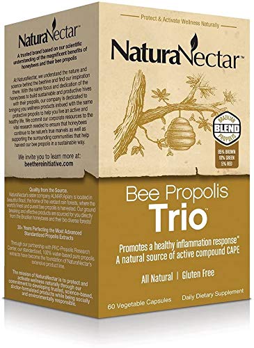 Foto 8 pulgar | Suplemento Naturanectar Trio Bee Propolis 60 Cápsulas - Venta Internacional.