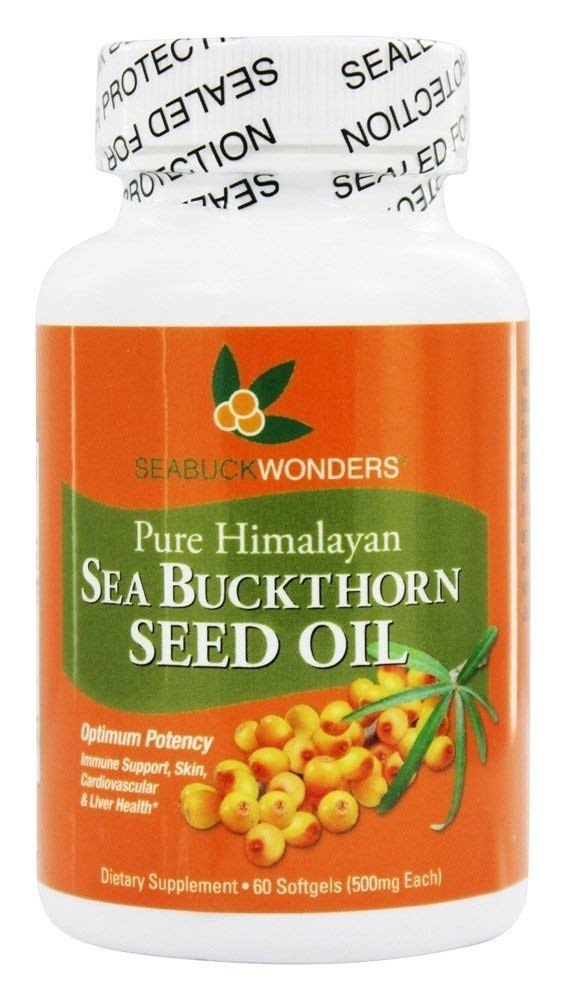 Foto 2 pulgar | Suplemento De Aceite De Semillas De Espino Amarillo Seabuck Wonders 60 Cápsulas Blandas - Venta Internacional.