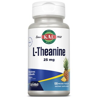 Foto 1 | Suplemento Kal L De Teanina 25 Mg Activmelt Pineapple 120 Comprimidos - Venta Internacional.