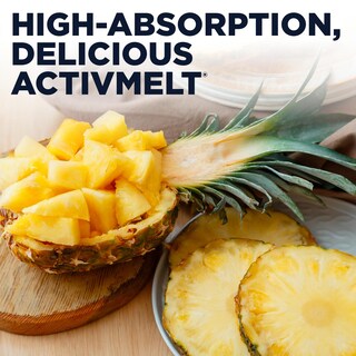 Foto 5 | Suplemento Kal L De Teanina 25 Mg Activmelt Pineapple 120 Comprimidos - Venta Internacional.