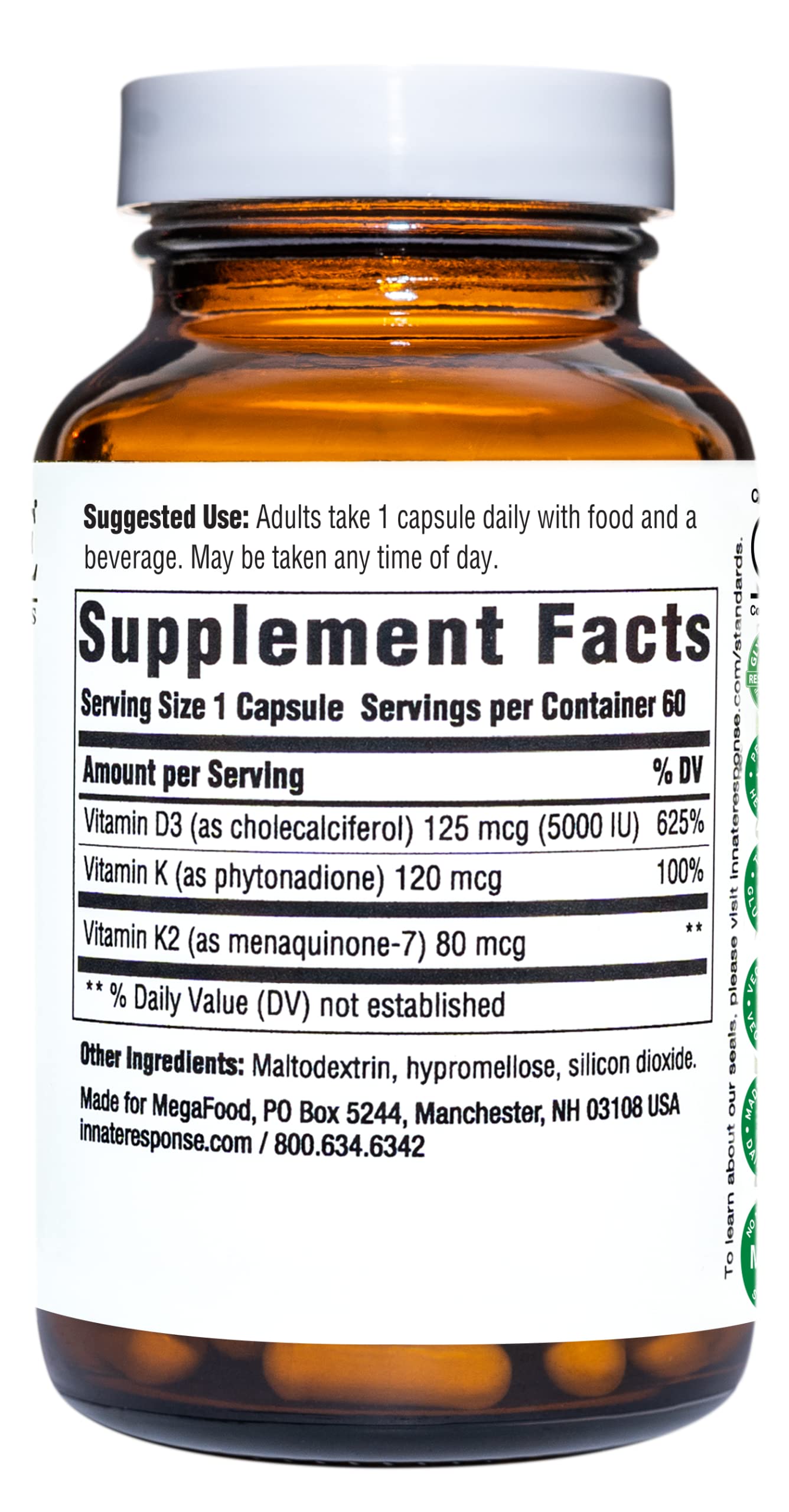 Foto 3 pulgar | Complemente Las Fórmulas De Respuesta Innata Con Vitamina D3 5000 Ui - Venta Internacional.