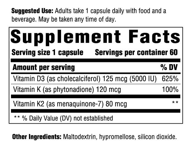 Foto 4 pulgar | Complemente Las Fórmulas De Respuesta Innata Con Vitamina D3 5000 Ui - Venta Internacional.
