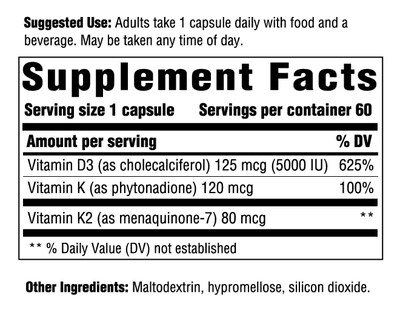 Foto 3 | Complemente Las Fórmulas De Respuesta Innata Con Vitamina D3 5000 Ui - Venta Internacional.