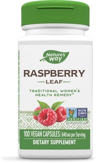 Foto 1 | Suplemento Nature's Way De Hoja De Frambuesa, 640 Mg, 100 Cápsulas Veganas - Venta Internacional.