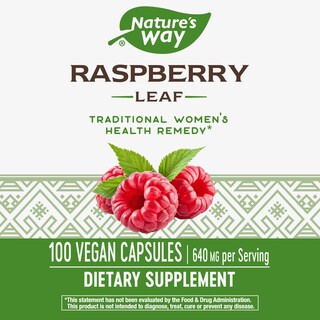 Foto 7 | Suplemento Nature's Way De Hoja De Frambuesa, 640 Mg, 100 Cápsulas Veganas - Venta Internacional.