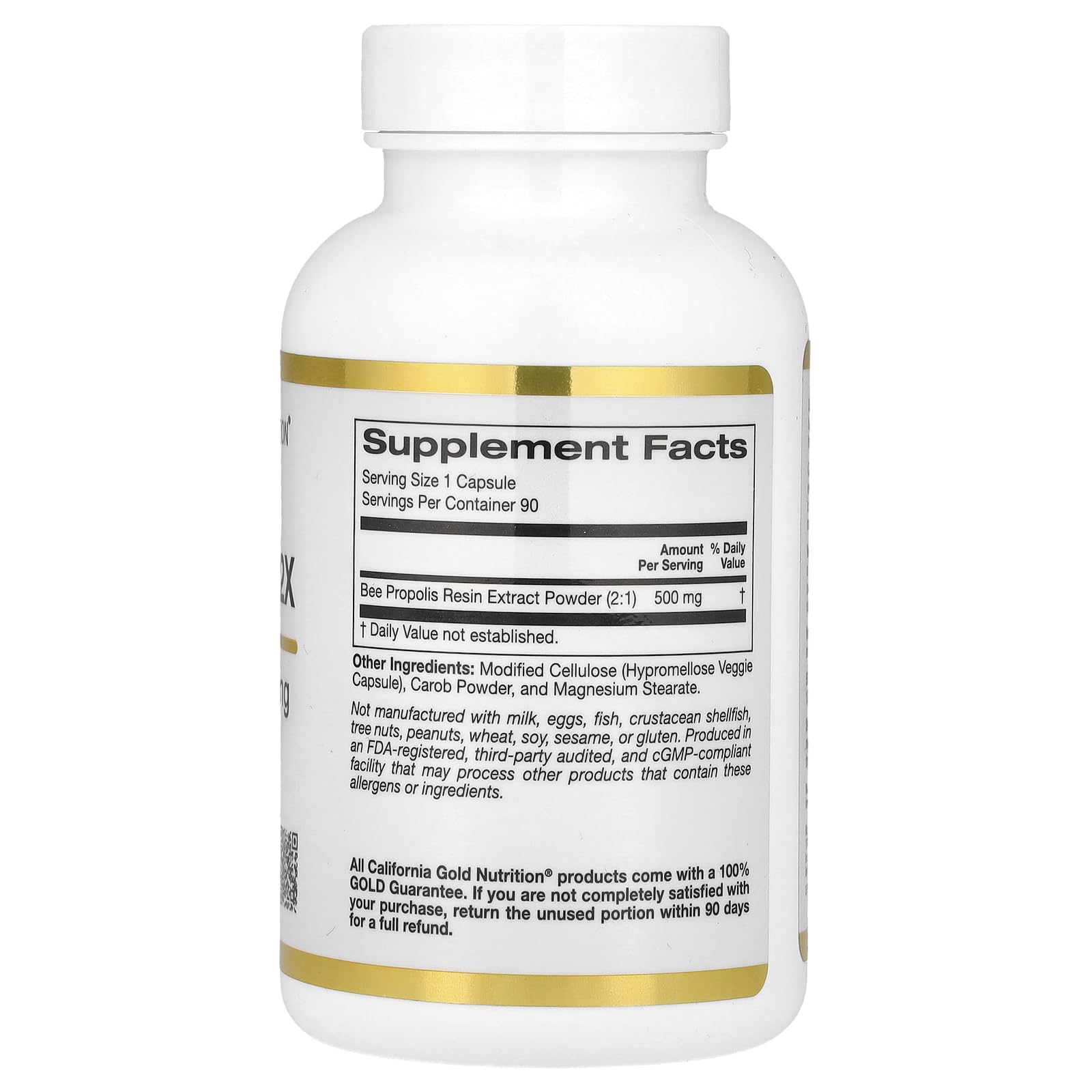 Foto 3 pulgar | Suplemento De Propóleo De Abeja De California Gold Nutrition 2 Veces 500 Mg - Venta Internacional.