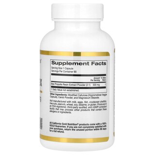 Foto 2 | Suplemento De Propóleo De Abeja De California Gold Nutrition 2 Veces 500 Mg - Venta Internacional.