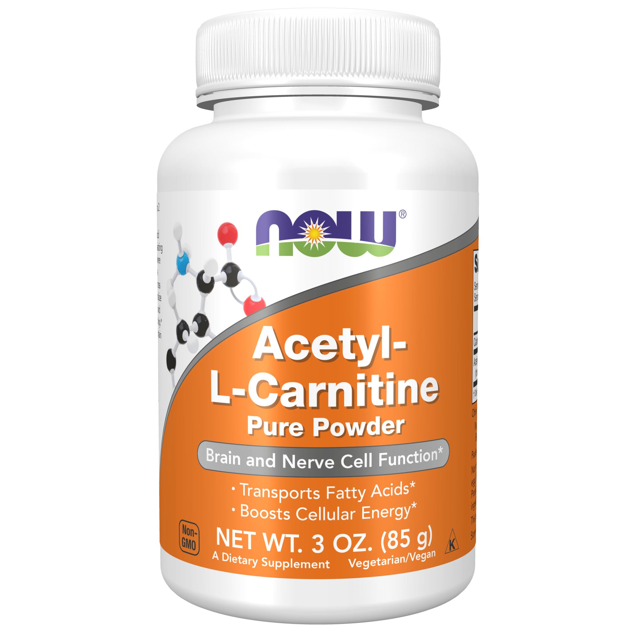 Foto 2 pulgar | Suplementos Now Foods Alc (acetil-l-carnitina) En Polvo, 90 Ml - Venta Internacional.