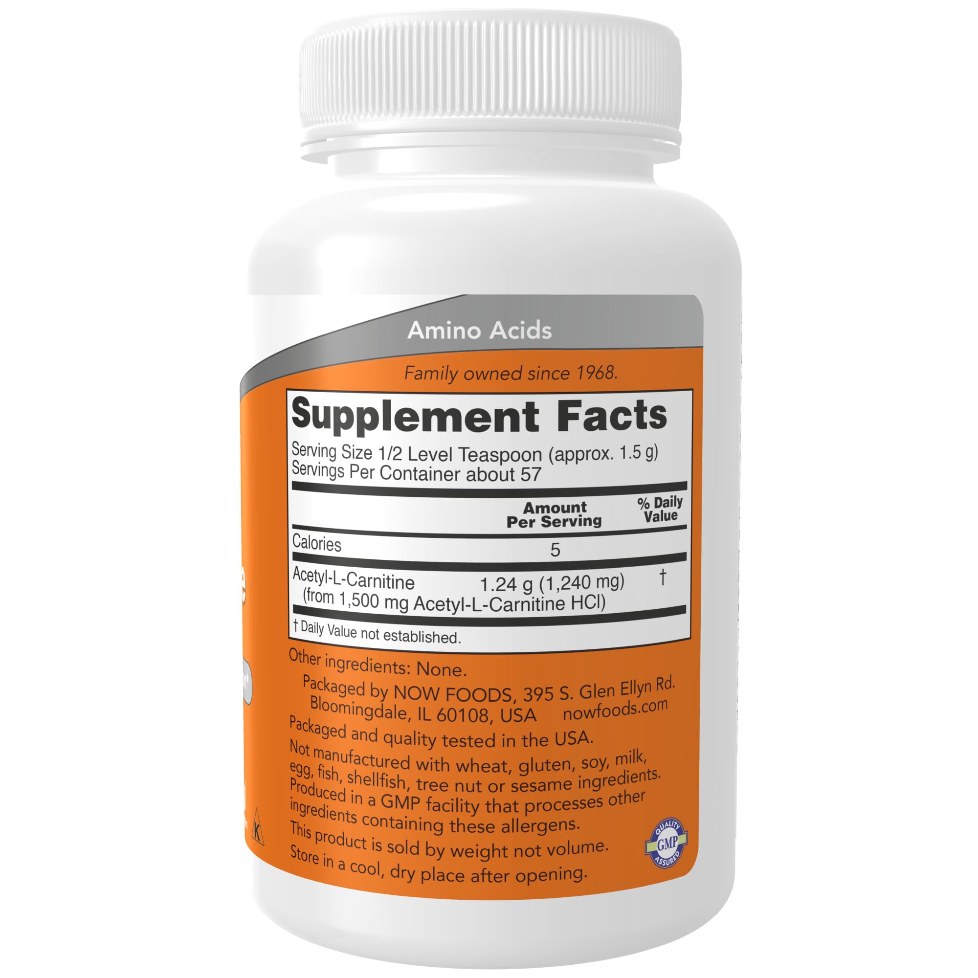 Foto 3 pulgar | Suplementos Now Foods Alc (acetil-l-carnitina) En Polvo, 90 Ml - Venta Internacional.
