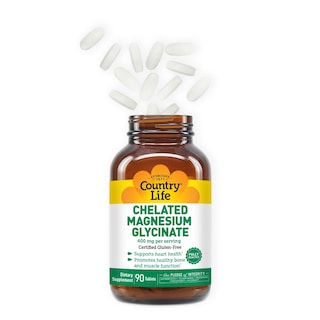 Foto 6 | Suplemento Country Life De Glicinato De Magnesio Quelatado 400 Mg - Venta Internacional.