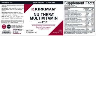 Foto 3 | Complemente Kirkman Nu-thera Con P-5-p 50 Mg Hipoalergénico - Venta Internacional.