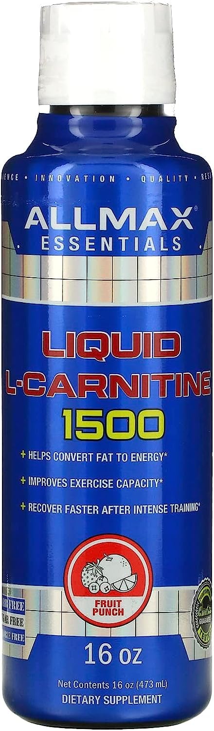 Suplemento Allmax Nutrition Liquid L-carnitine 1500 473ml - Venta Internacional.