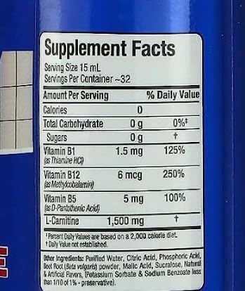 Foto 4 pulgar | Suplemento Allmax Nutrition Liquid L-carnitine 1500 473ml - Venta Internacional.