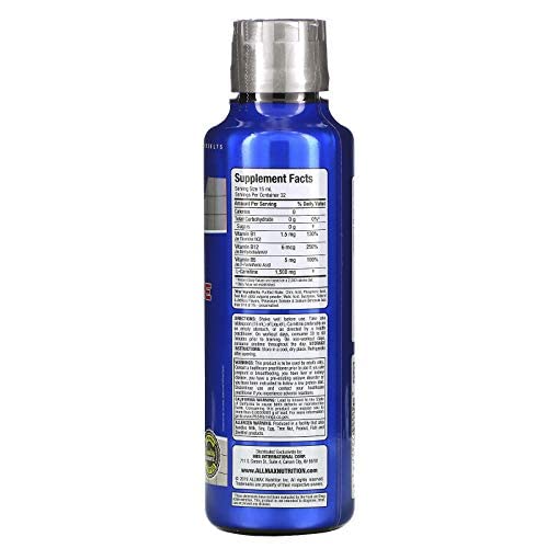 Foto 7 pulgar | Suplemento Allmax Nutrition Liquid L-carnitine 1500 473ml - Venta Internacional.