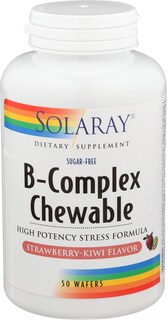 Foto 1 | Suplemento Solaray De Alta Potencia B-complex Masticable 50 Unidades - Venta Internacional.
