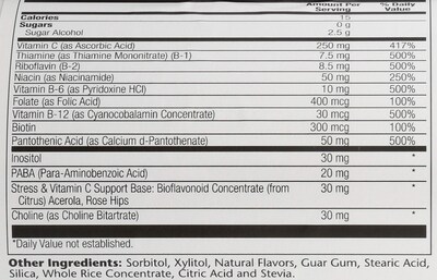 Foto 4 | Suplemento Solaray De Alta Potencia B-complex Masticable 50 Unidades - Venta Internacional.