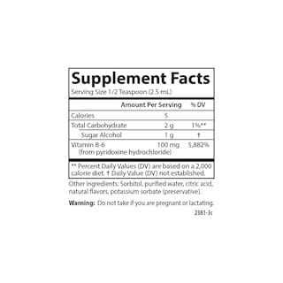 Foto 4 | Suplemento Carlson B-6 De Vitamina B-6 Líquida, 120 Ml (4 Onzas Líquidas) - Venta Internacional.