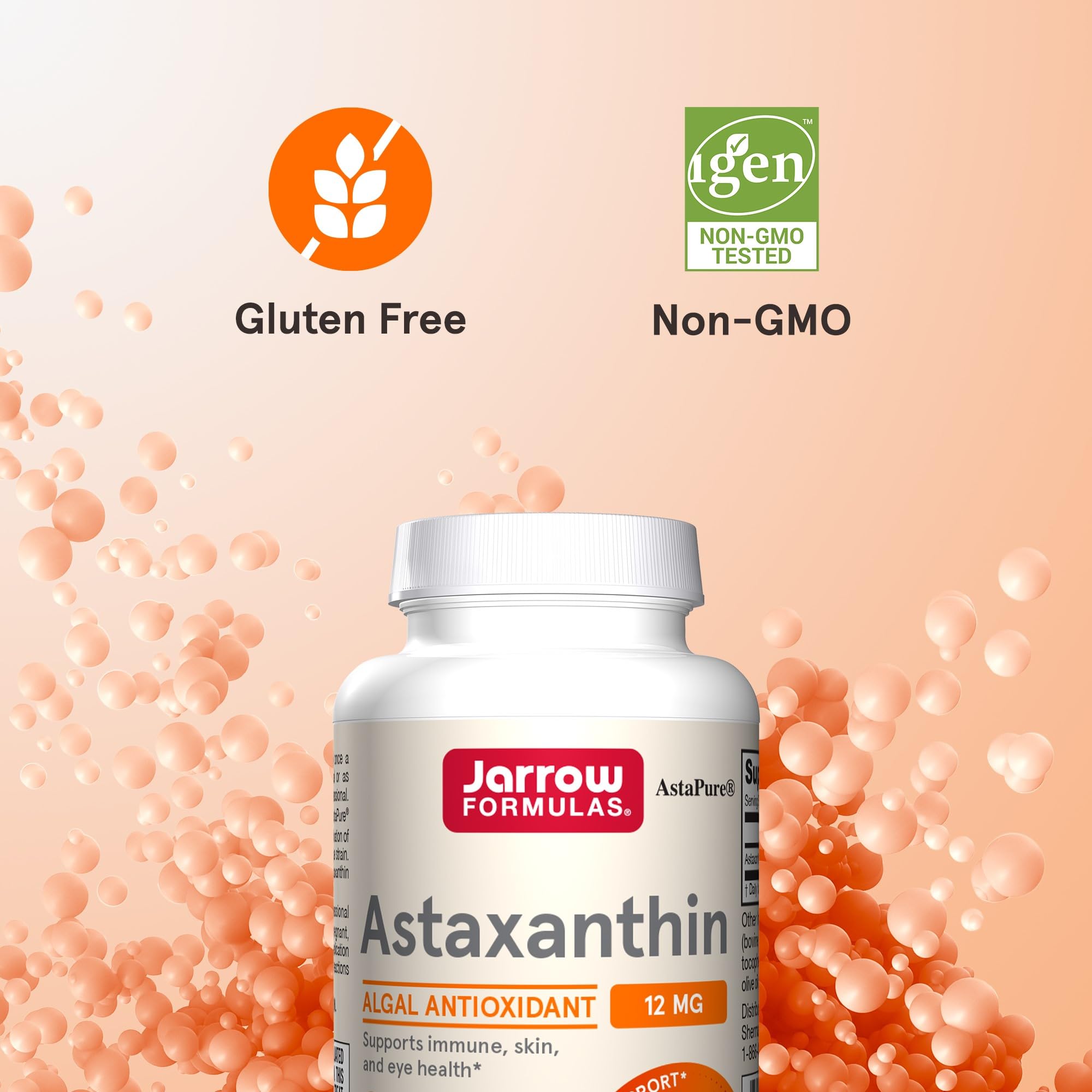 Foto 6 pulgar | Suplemento De Astaxantina Jarrow Formulas, 12 Mg, 60 Cápsulas Blandas - Venta Internacional.