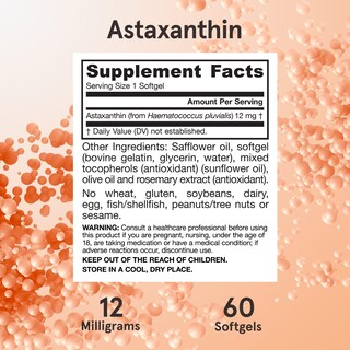 Foto 6 | Suplemento De Astaxantina Jarrow Formulas, 12 Mg, 60 Cápsulas Blandas - Venta Internacional.
