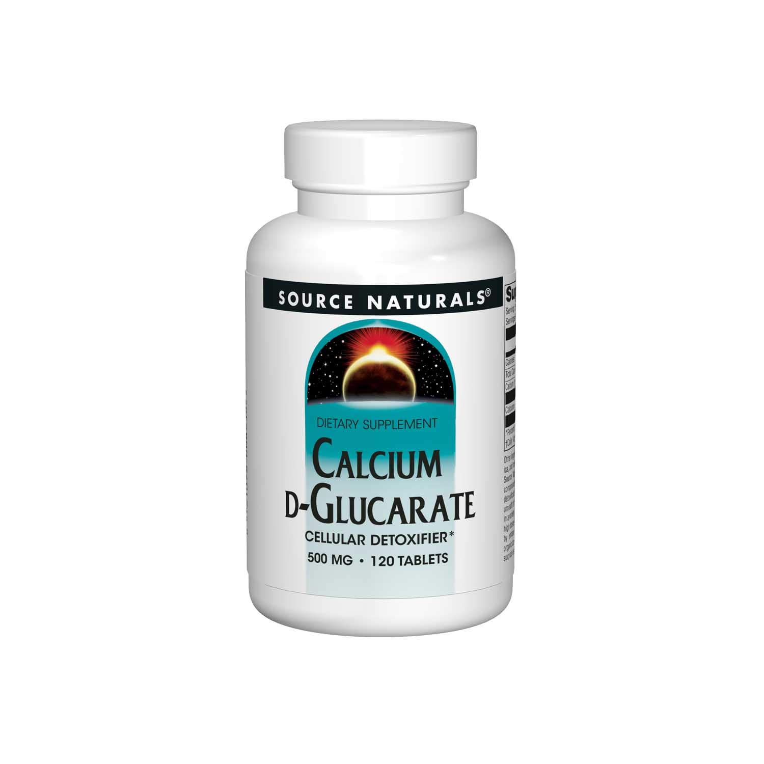 Foto 2 pulgar | Supplement Source Naturals D-glucarato De Calcio 500 Mg - Venta Internacional.