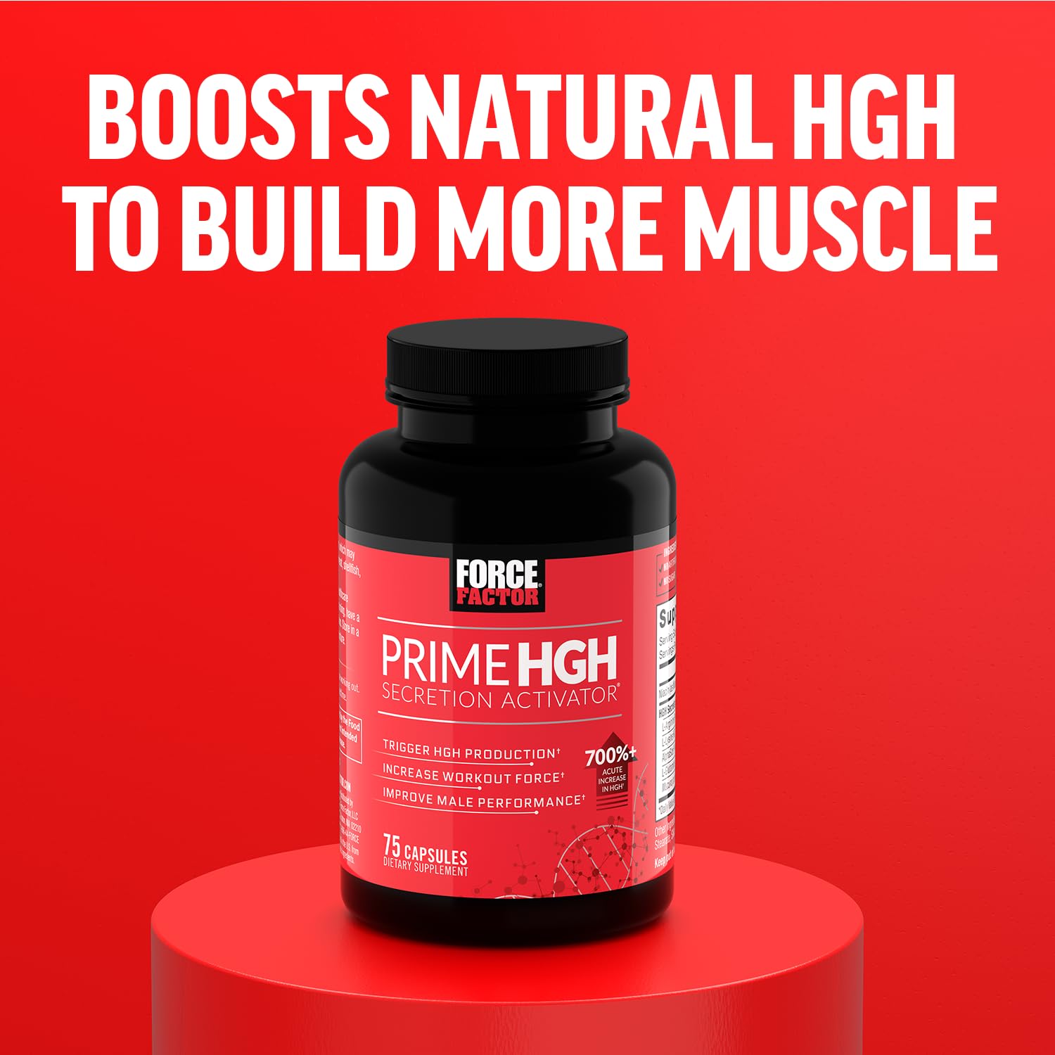 Foto 7 | Suplemento De Hgh, Activador De Secreción De Hgh Force Factor Prime - Venta Internacional.