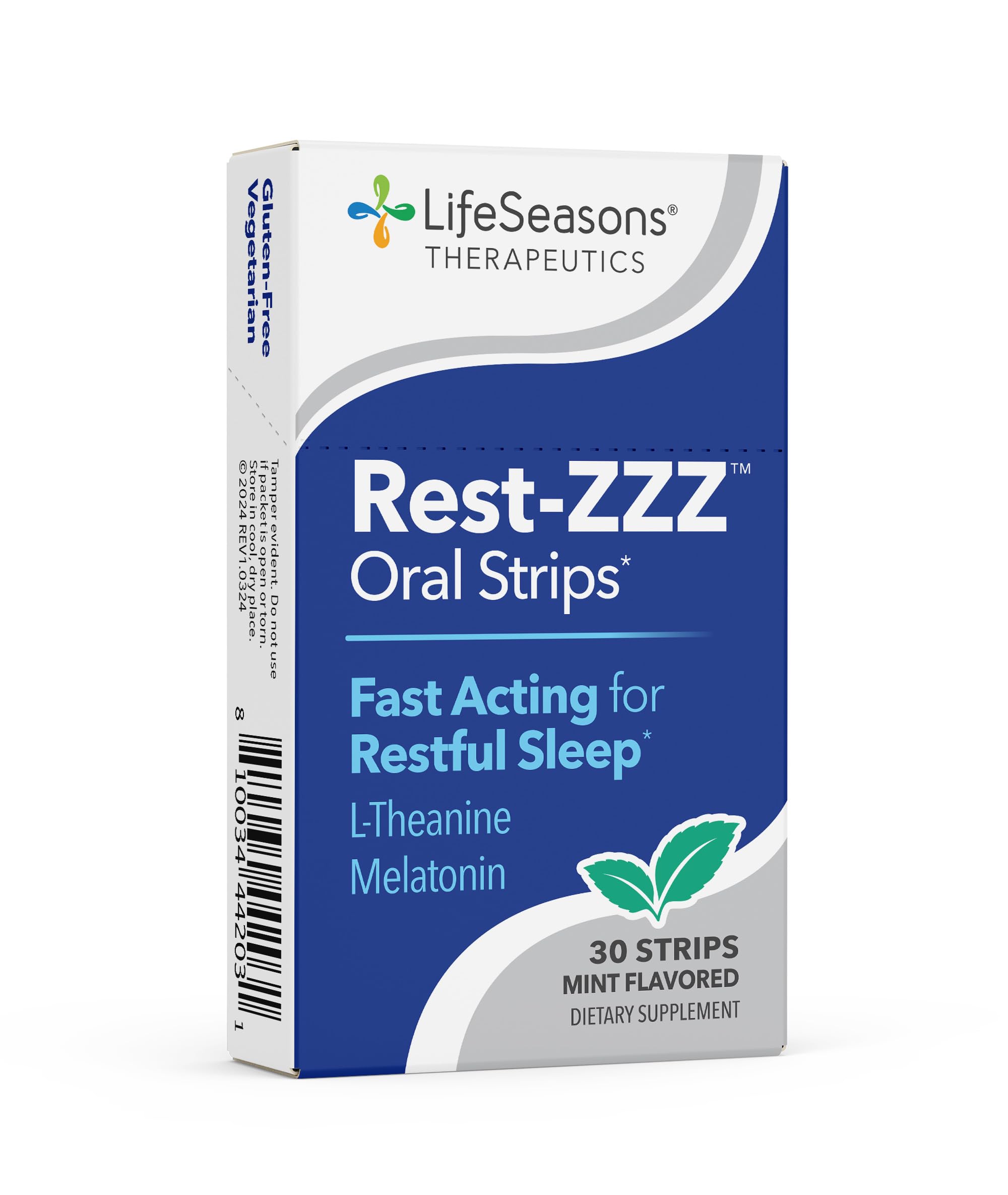Foto 2 pulgar | Suplemento De Apoyo Para Dormir Lifeseasons Rest-zzz Oral Strips - Venta Internacional.