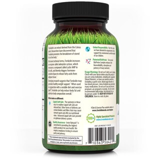 Foto 3 | Suplemento Dietético De Forskolina De Irwin Naturals, 60 Cápsulas - Venta Internacional.