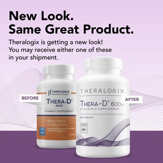 Foto 3 | Suplemento De Vitamina D Theralogix Thera-d 6000 90 Comprimidos - Venta Internacional.