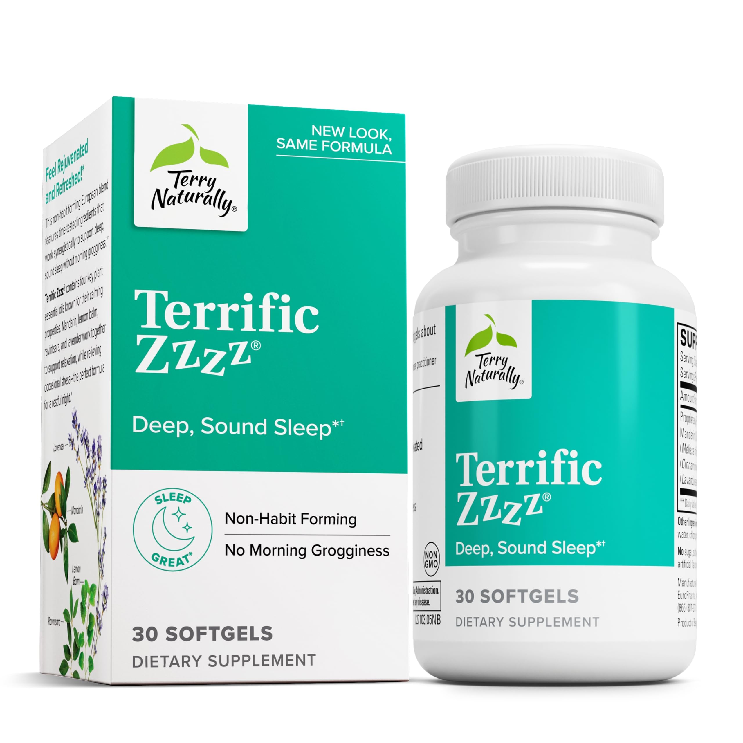 Foto 1 | Suplemento Para Dormir Terry Naturally Terrific Zzzz 30 Cápsulas Blandas - Venta Internacional.