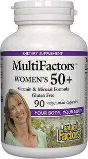 Foto 1 | Suplemento Natural Factors Multifactors Women's 50+ 90 Cápsulas - Venta Internacional.