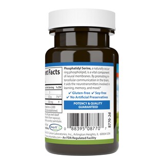 Foto 3 | Suplemento Carlson De Fosfatidilserina, 100 Mg, 30 Cápsulas Blandas - Venta Internacional.