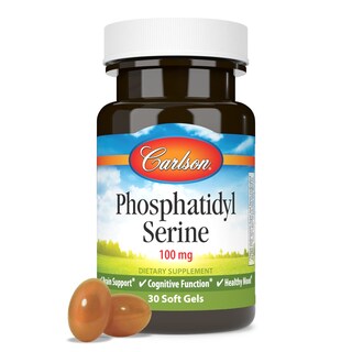 Foto 5 | Suplemento Carlson De Fosfatidilserina, 100 Mg, 30 Cápsulas Blandas - Venta Internacional.