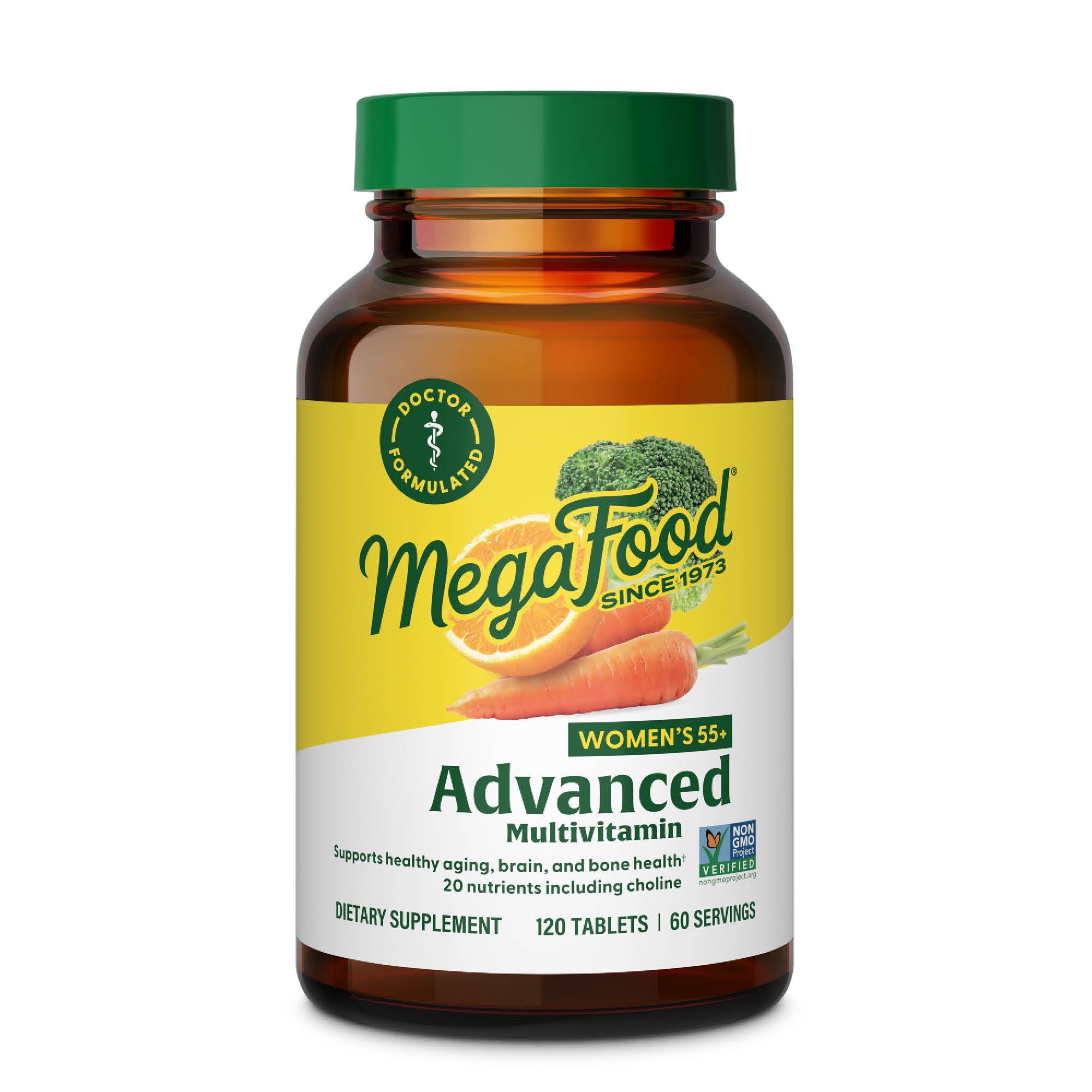 Foto 2 pulgar | Multivitamínico Megafood Women's 55+ Advanced 120 Comprimidos - Venta Internacional.