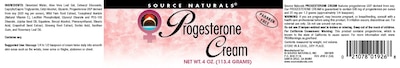 Foto 4 | Crema De Progesterona Source Naturals Women's Health 120 Ml - Venta Internacional.