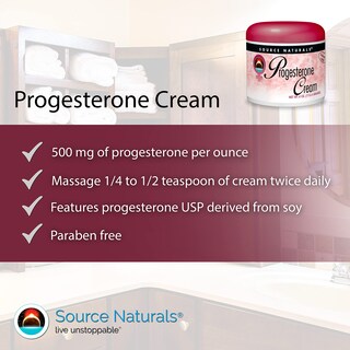 Foto 5 | Crema De Progesterona Source Naturals Women's Health 120 Ml - Venta Internacional.