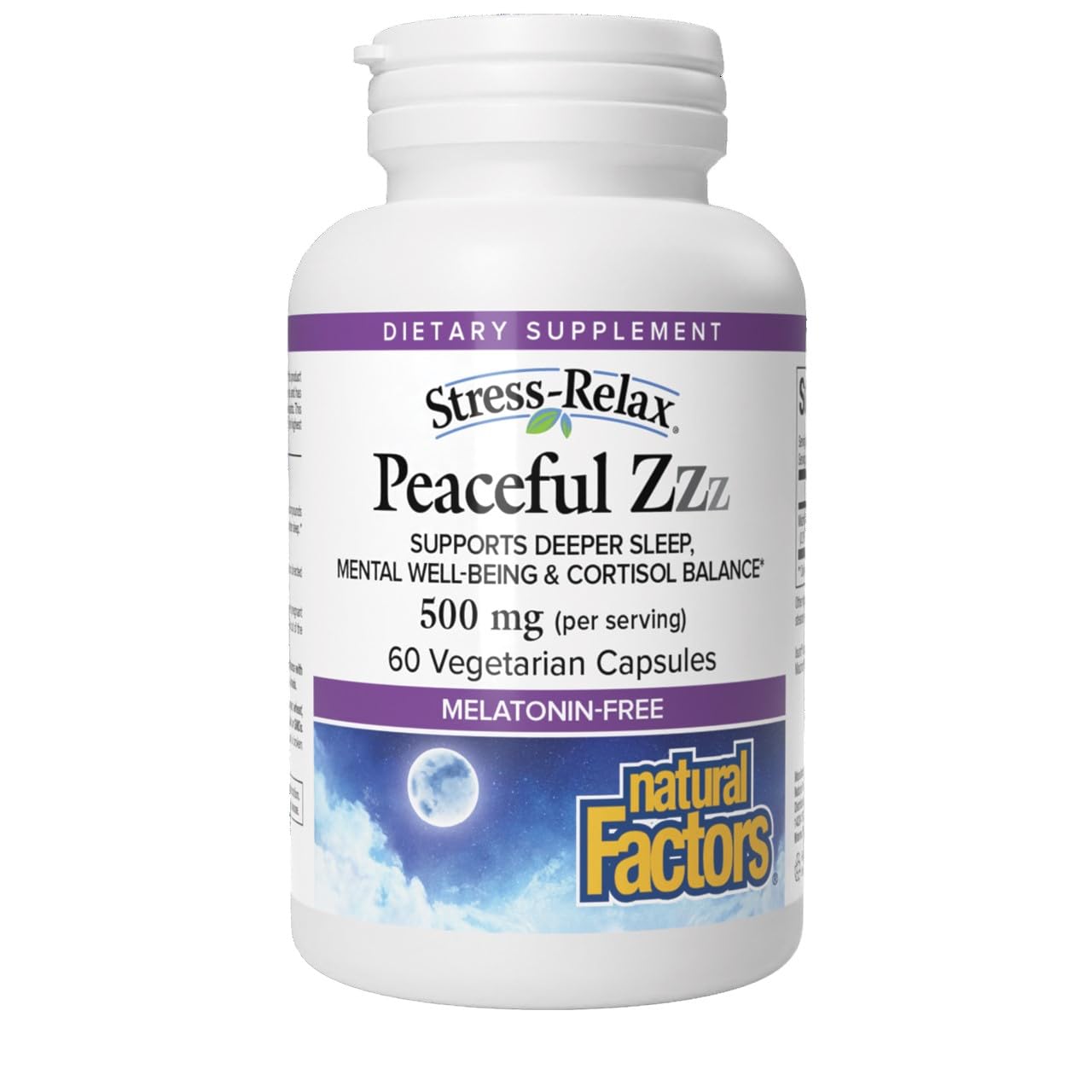Foto 2 pulgar | Complemente Los Factores Naturales Stress-relax  Peaceful Sleep - Venta Internacional.