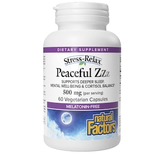 Foto 1 | Complemente Los Factores Naturales Stress-relax Peaceful Sleep - Venta Internacional.