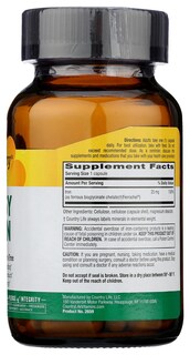 Foto 7 | Suplemento Country Life Easy Iron, Cápsulas Veganas De 25 Mg - Venta Internacional.