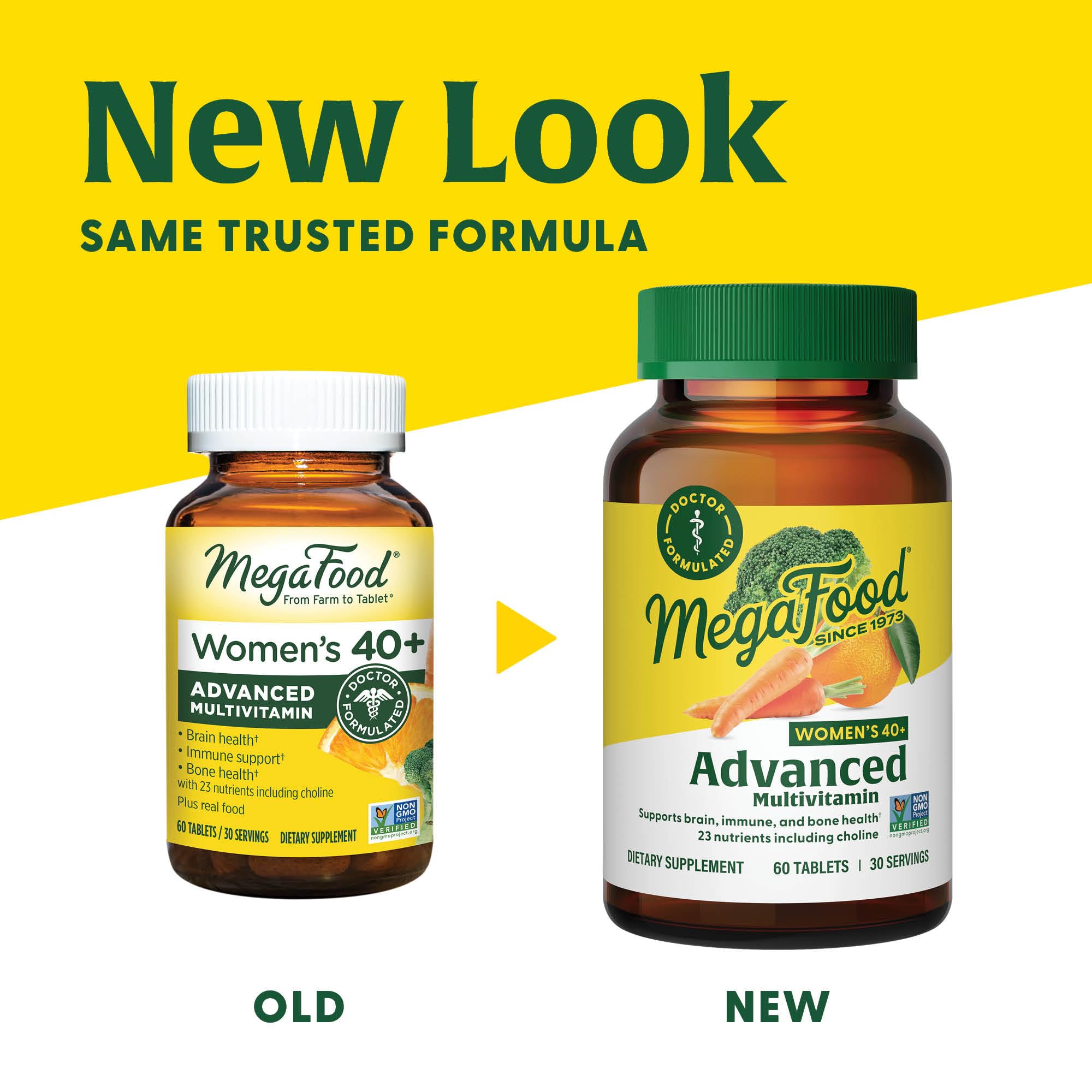 Foto 4 pulgar | Multivitamínico Megafood Women's 40+ Advanced 60 Comprimidos - Venta Internacional.