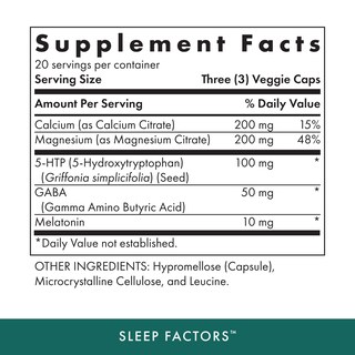Foto 2 | Suplemento Michael's Health Naturopathic Sleep Factors 60 Cápsulas - Venta Internacional.