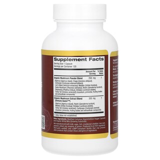 Foto 2 | Suplemento Fungiology Mushrex Plus De California Gold Nutrition - Venta Internacional.