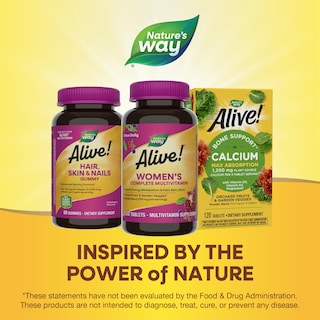 Foto 7 | ¡multivitamínico Nature's Way Alive! Daily Complete Women, 130 Comprimidos - Venta Internacional.