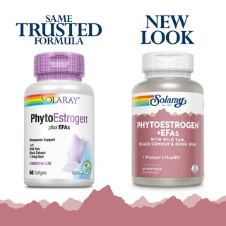 Foto 2 | Suplemento Solaray Phytoestrogen Plus Efa Menopause 60 Unidades - Venta Internacional.