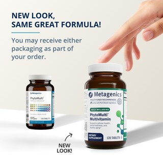 Foto 3 | Multivitamínico Metagenics Phytomulti Sin Hierro 120 Comprimidos - Venta Internacional.