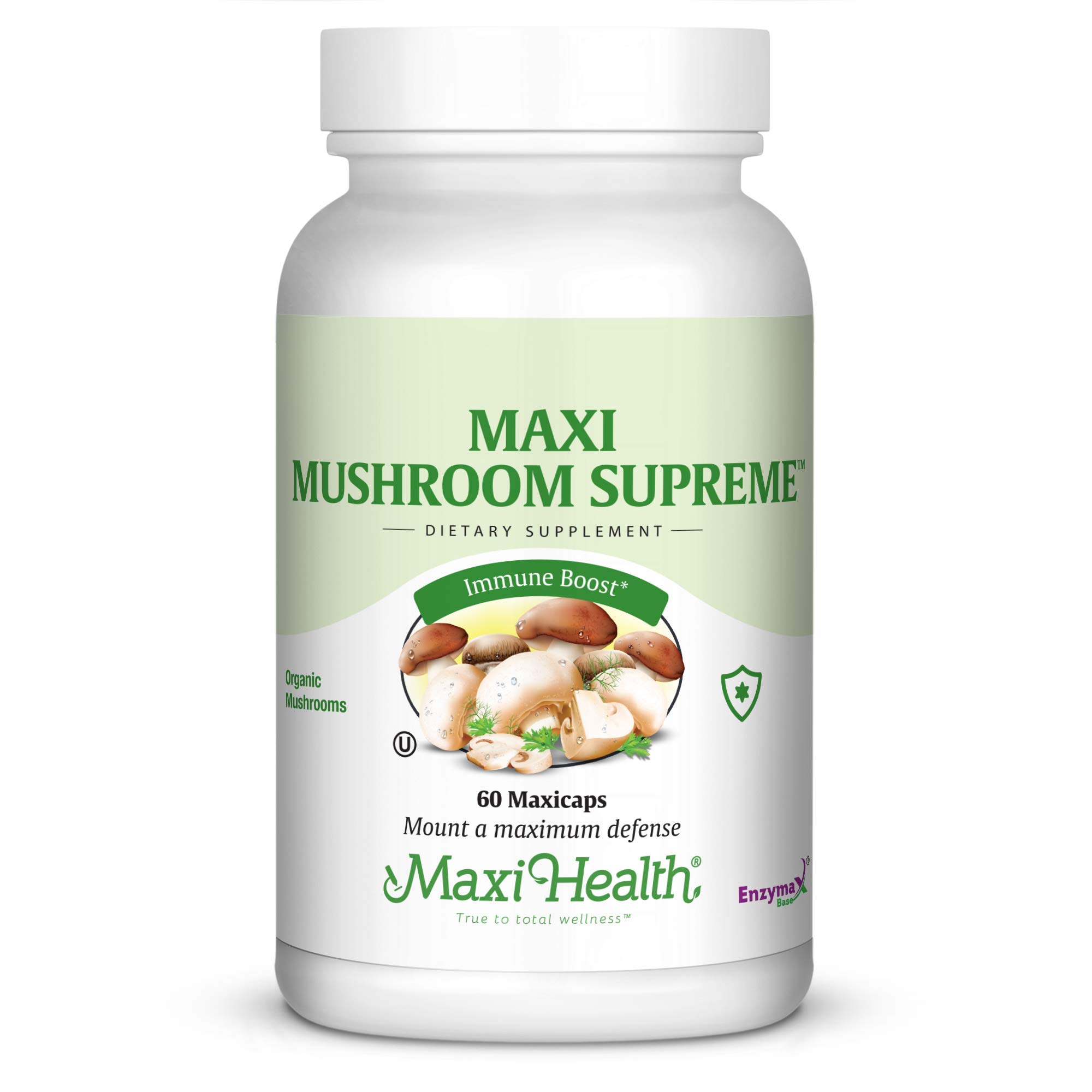Suplemento Maxi Health Maxi Mushroom Supreme 60 Cápsulas - Venta Internacional.